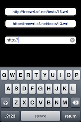 FreeWRL start